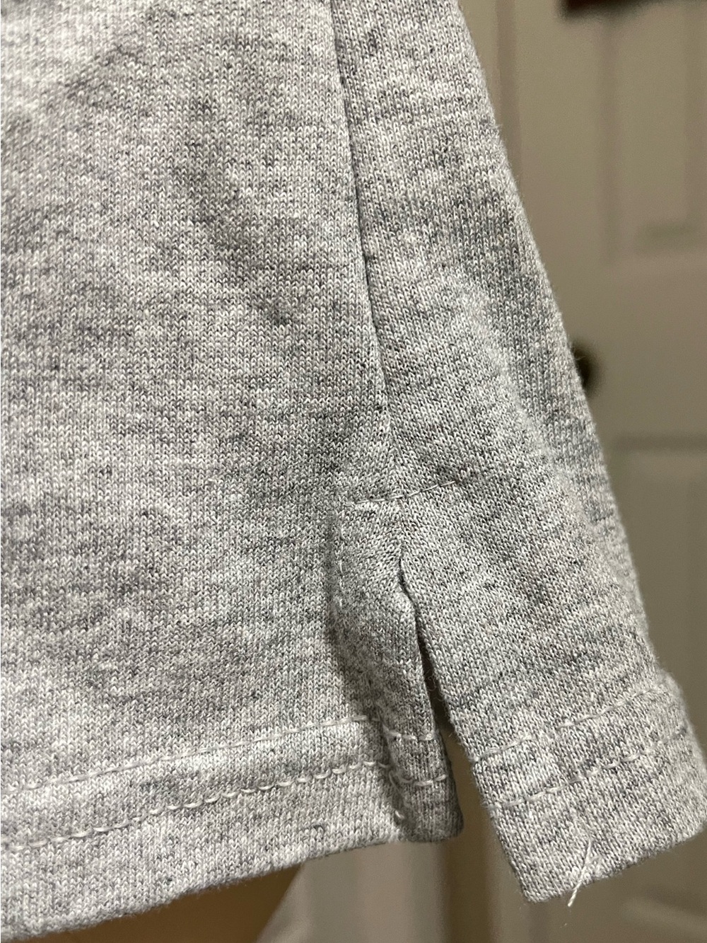 Jerzees Heather Gray 4 Button Collared Polo Shirt - Picture 8 of 13